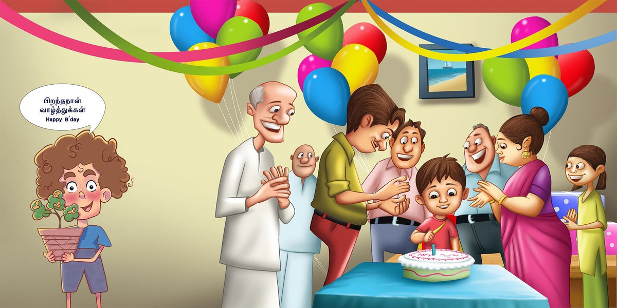 Stories In Mother Tongue : Developing imagination in kids with Tamil Stories